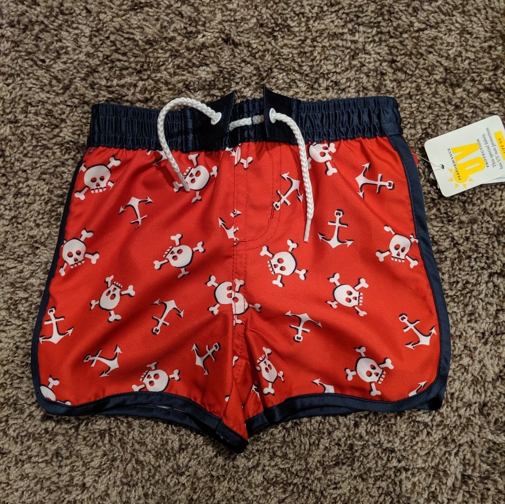 💥5 for $10💥 Koala Baby swim trunks with Skulls